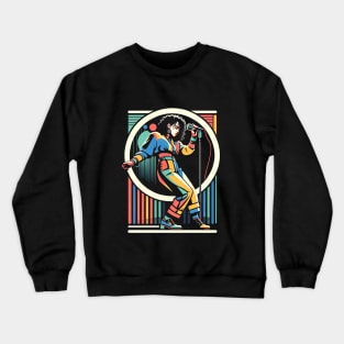 Vibrant Rhythms: Remi Wolf Crewneck Sweatshirt